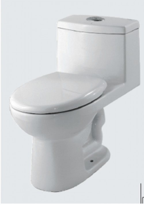 Jet Siphonic One-piece Toilet- P-trap (Huida)