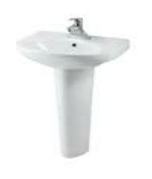 Washbasin full pedestal 1 (HUIDA)