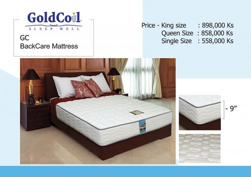 GC Back Care Mattress (Gold Coil)