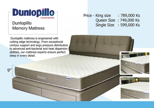 Dunlopillo Memory Mattress (Gold Coil)