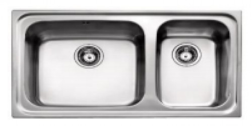 Inset Large Sink 2 Bowls(Teka)