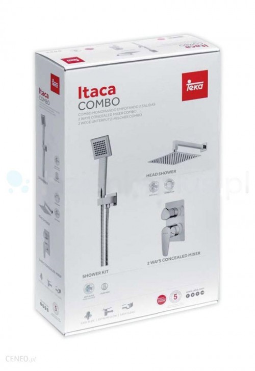 ITACA CONCEALED COMBO-Shower System (Teka)