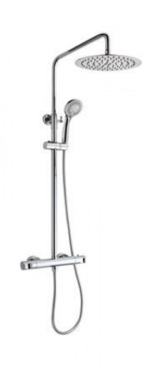 Shower mixer with upper outlet(Teka)