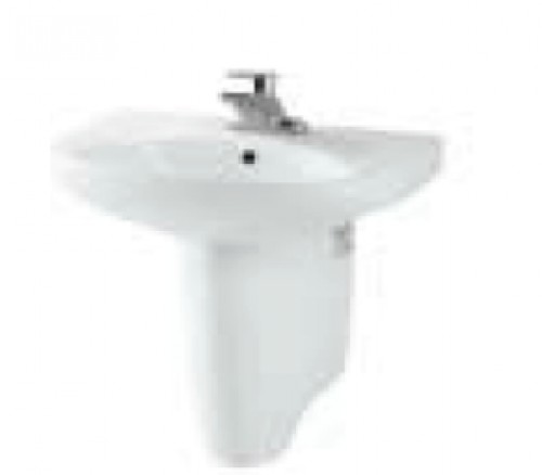 Washbasin Half Pedestal 2 (HUIDA)